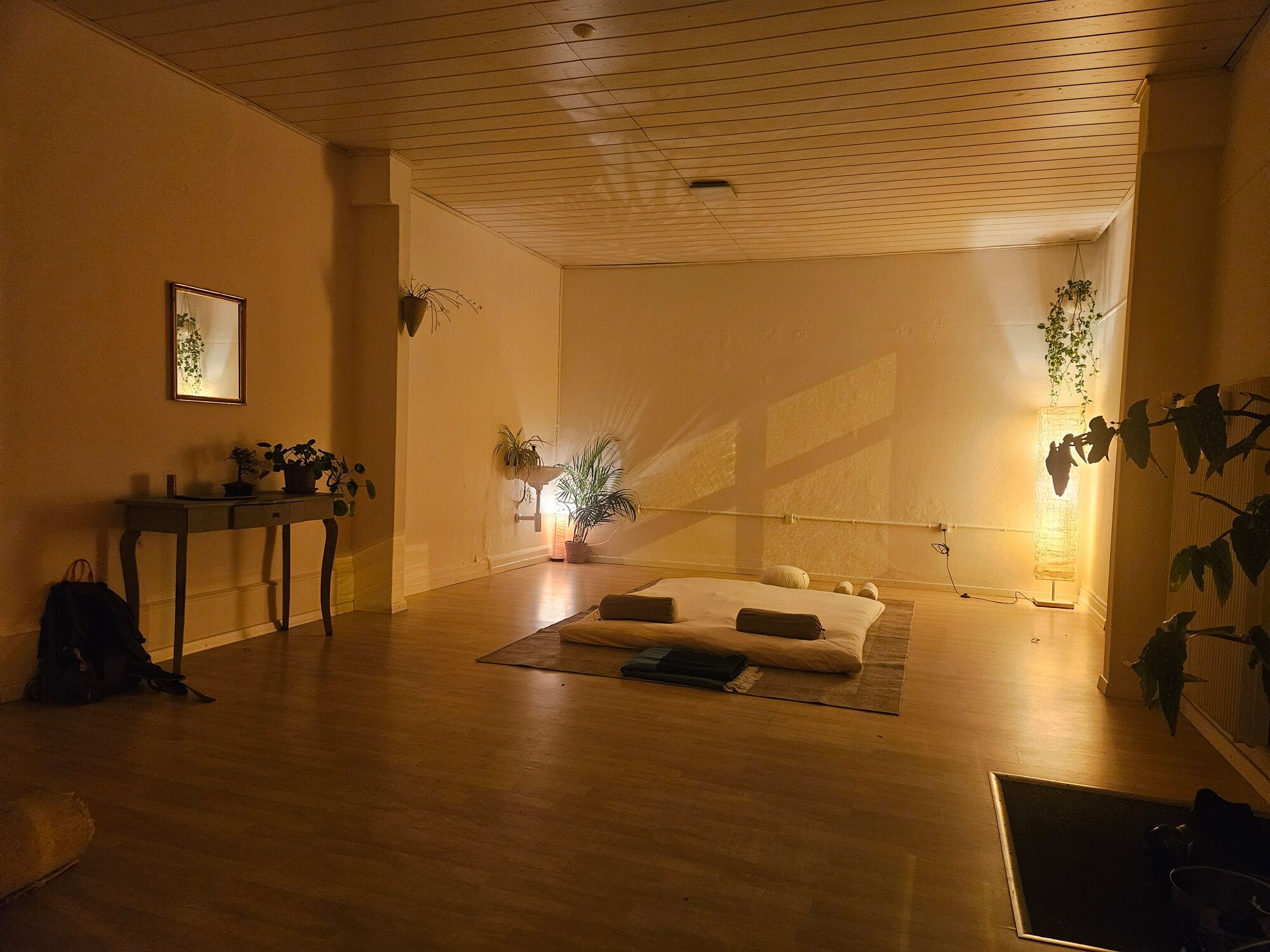 Minimalistische Zen-Hintergrundtextur